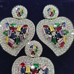 Cristal Stoned Earring